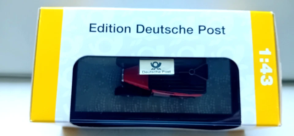 1:43 Premium ClassiXXs BMW Dixi Eil-Lieferwagen Deutsche Post red rosso - Immagine 1 di 4