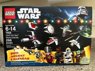 LEGO Star Wars  Advent Calendar 2011 7958 NEW Factory Sealed  - Image 1 of 4