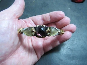 PULSERA JOYERÍA ARTESANAL LIZTECH morada - Imagen 1 de 7