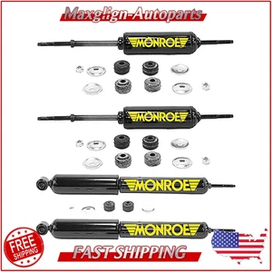 For 1980 1981 1982 Chrysler Cordoba Monroe Front Rear Shock Absorber Set 4PCS - Picture 1 of 4