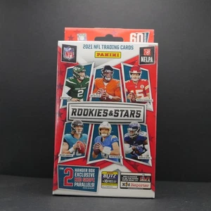 2021 Panini Rookies & Stars NFL Football Hanger Box 60 Cards NEW Sealed Purple - Picture 1 of 4