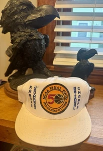Vtg 1988 KANSAS JAYHAWKS National Champs SNAPBACK Hat NEW OLD STOCK NOS #1 - Picture 1 of 6
