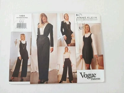 1464 Vogue Sewing Pattern. Womens Jacket Tunic Blouse Skirt Pants. Size 8, 10,12 - Image 1 of 3