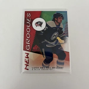 Luca Del Bel Belluz 2024-25 SP Spiel gebraucht neue Grooves Base #NG-11 - Bild 1 von 2