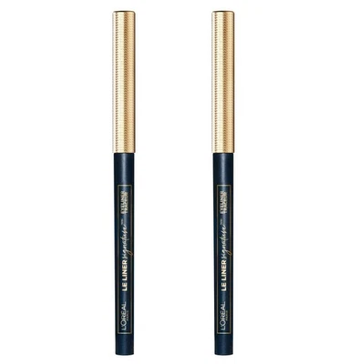 Pack of 2 L'Oreal Le Liner Signature Mechanical Eyeliner, Blue Jersey 750 - Image 1 of 4