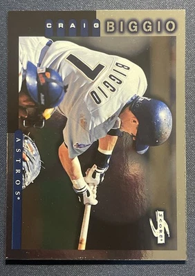 1998 Score Craig Biggio HOF Showcase 系列休斯顿太空人队棒球卡 #PP35 — 第 1/4 张图片
