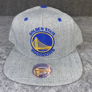 Mitchell & Ness Golden State Warriors grau/blau NBA Snapback Mütze Basketball - Bild 1 von 7