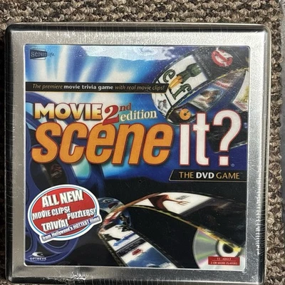 New/Wrapped SCENE IT? MOVIE DVD Game 2nd Edition In Collectible Tin - Image 1 of 4