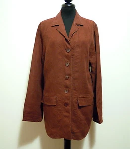 LUISA SPAGNOLI Damen Jacke Baumwolle Leinen Flax Woman Jacket Gr.L - Bild 1 von 1