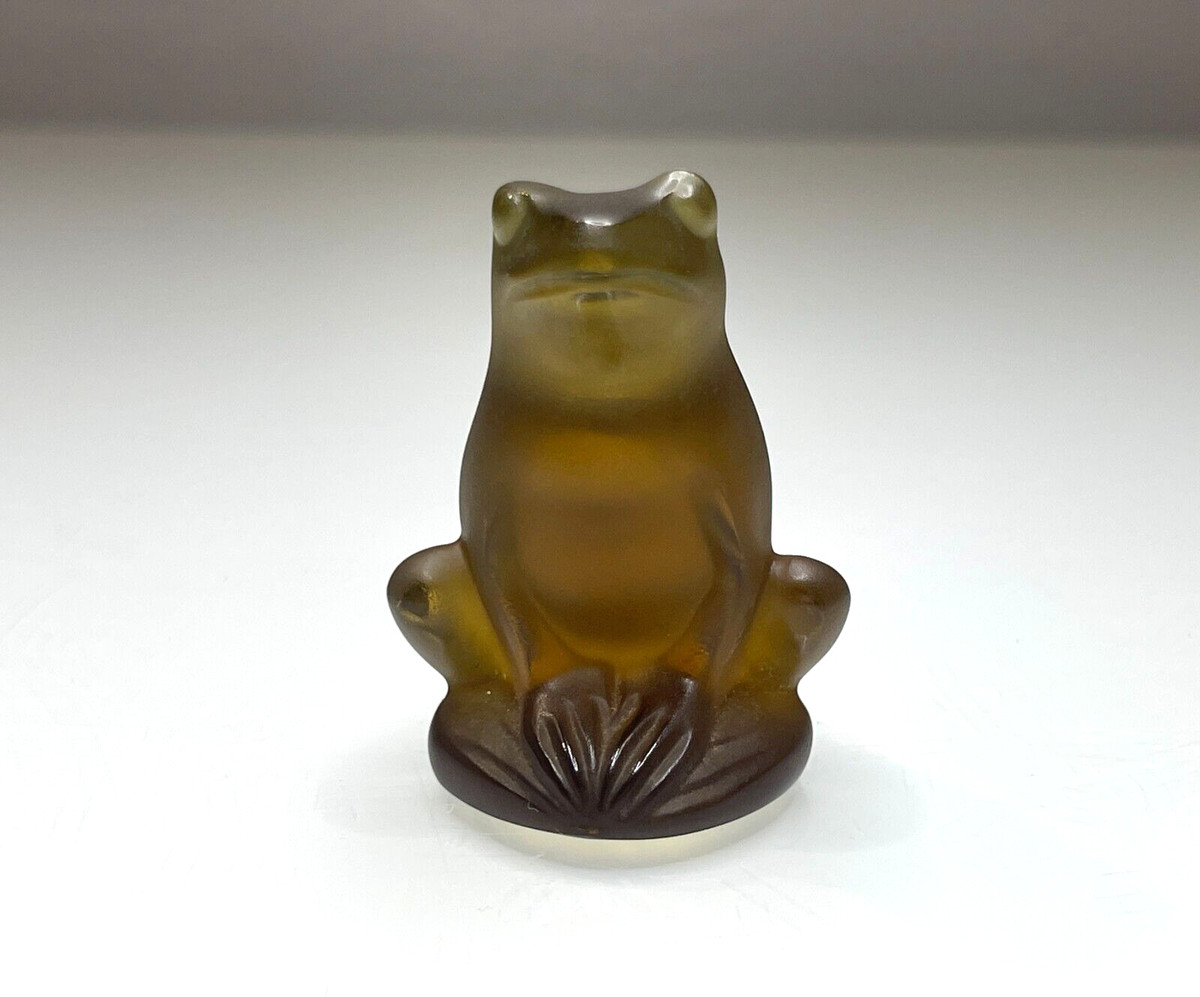 LALIQUE ラリック オブジェ カエル 蛙 フロッグ ラリック レネット