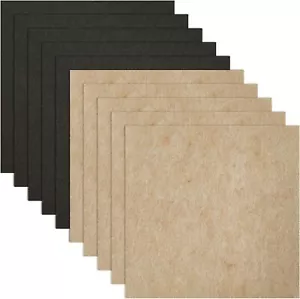 10 Pcs Felt Furniture Pads, 5 X 5 Inch, Self Adhesive Felt Pads, Large Non Slip - Picture 1 of 1