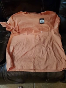 Eddie Bauer Mens 2XL T Shirts Legendwash BrntOrangPocket Tee Crew Specially Dyed - Picture 1 of 3