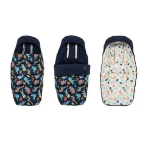 Cosatto Ultimate footmuff in Diggin' Dinos with head hugger for summer or winter - Picture 1 of 5