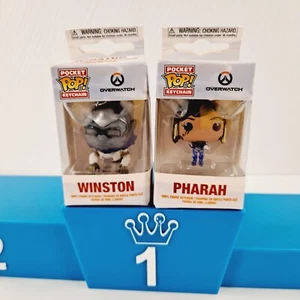 Funko Pocket Pop Llavero Overwatch Pharah & Winston - Imagen 1 de 6