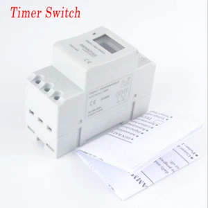 THC15A Digital LCD Power Programmable Timer Time Switch Relay 12/24/110/220V - Picture 1 of 12