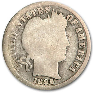 1896 Barber Dime AG - SKU#9949 Cover