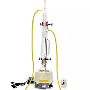 Experimental Soxhlet Extractor 500 ml 10 mäandernde Glasfettextraktoren mit Ele - Bild 1 von 12