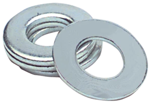LAVADORA PLANA SAE 1"" TAMAÑO PERNO CHAPADA EN ZINC 2"" OD X 1-1/16"" ID - 5 PIEZAS - Imagen 1 de 5