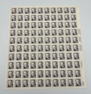 Scott 2189 Hubert H Humphrey Sheet of 100 US 52¢ Stamps MNH 1991 - Picture 1 of 10