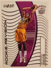 Anthony Davis 2015-16 Panini Clear Vision Rookie Revision 6/25 Hornets Lakers SP