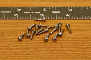 Vintage guitar tuner screws 1940s/50s  "Slotted" Fender,Gibson,Martin,Kluson - Picture 1 of 1