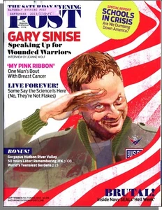 The Saturday Evening Post - 2013, September - Gary Sinise Interview - Picture 1 of 1