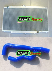 3 ROW Aluminum Radiator+Hose For Nissan GU PATROL Y61 PETROL 4.5L TB45 MT 97-01 - Picture 1 of 12