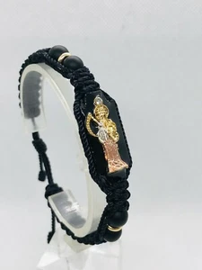 Santa Muerte 7 Potenzen Doppel Wendearmband Handarbeit - Bild 1 von 7