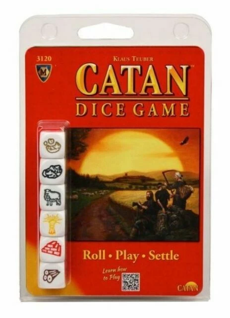 Catan Dice Game 3120 Klaus Teuber Mayfair Games Settlers