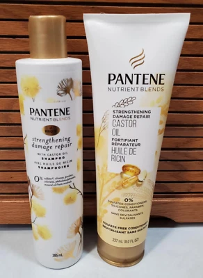 Pantene Nutrient Blends Strengthin Damage Repair 285ml Shampoo 237ml Conditioner - Image 1 of 2