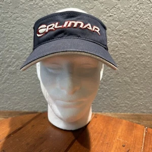 Orlimar Golf Black Adjustable Visor Navy Blue - Picture 1 of 6