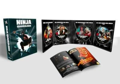 ENTER THE NINJA / REVENGE OF THE / DOMINATION / PRAY FOR DEATH / NEW RB Blu-ray - Image 1 of 2