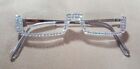 ! NEW STYLE  SASSY READING GLASSES  CRYSTAL AB  2.75  READERS  !