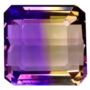 7.69 ct Mesmerizing Octagon Cut (12 x 12 mm) Unheated / Untreated Ametrine - Picture 1 of 1