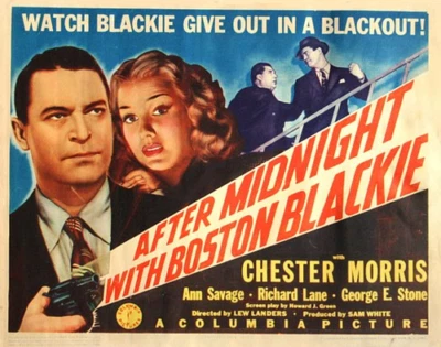 After Midnight with Boston Blackie Colourized 1943 Public Domain DVD - Image 1 of 3