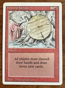 Wheel of Fortune Revised Edition Magic the Gathering - Nuovo di zecca/lp - Foto 1 di 2