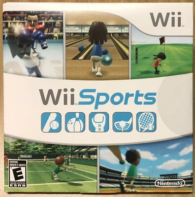 Wii Sports - Boxing Baseball Bowling Golf Tennis (new, sealed) - Image 1 of 2