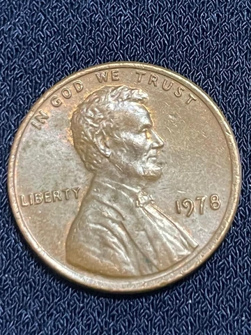 1978 Lincoln Penny No Mint Mark Cover