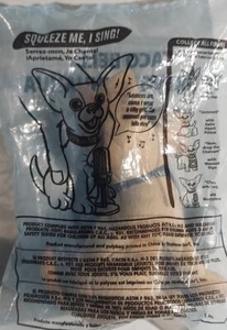 Taco Bell Chihuahua "Chances Are" Song With Microphone Plush Dog Toy DOESNT WORK - Picture 1 of 3