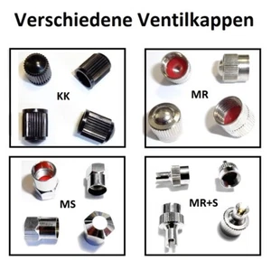 Ventilkappen Metall- u. Kunststoffventilkappen & Kappen m. int. Ventilschrauber - Bild 1 von 5