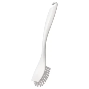 Dishes Brush, White Pot Food Washing Kitchen Cleaning Multi-Purpose Deep Clean - Picture 1 of 4