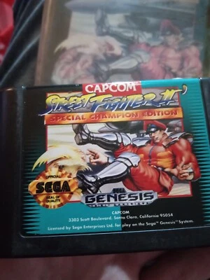 street fighter 2 special champions edition Sega Genesis - Image 1 of 4