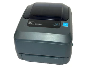 Impresora de etiquetas de transferencia térmica Zebra GK420t USB serie paralela GK42-102510-000 - Imagen 1 de 6
