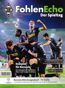 BORUSSIA MÖNCHENGLADBACH: FohlenEcho 11/2015 - Champions League - Bild 1 von 1