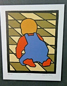 Lance HIDY "ANNA" ca1980,  12x9,5 cm verso description for original size print - Imagen 1 de 2