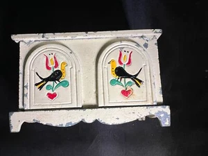 Cast Iron Bank Hope Chest G.B. Ferstermaker Lancaster Pa 3 1/2" x 2 x 2 Vtg - Picture 1 of 4