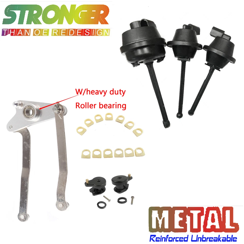 Colector de admisión de metal para Benz GL ML corredor de aleta de aire con rodamiento y kit de reparación de brazos Foto 1 de 4