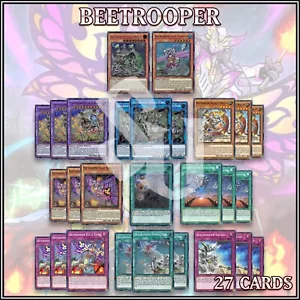 BEETROOPER DECK 27 | Armor Horn Assault Roller Descent Formation Squad YuGiOh🔥 - Picture 1 of 2