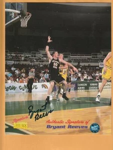 Bryant Reeves Oklahoma State Cowboys AUTO Firmado 8x10 Foto B3 - Imagen 1 de 1