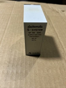 GUARANTEED! ELECTROMATIC S-Systems SF 110 120V LOGIC RELAY New - Picture 1 of 4